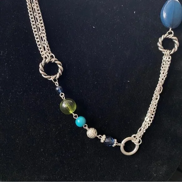 Robert Rose NWT Long Beaded Necklace Vintage - Picture 3 of 5